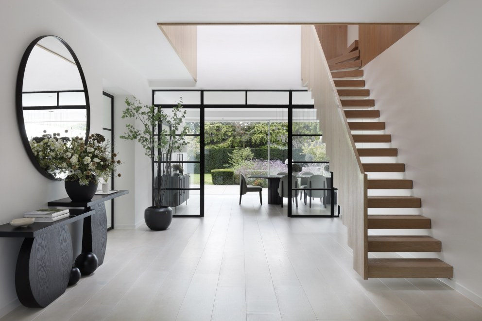 Cobham, Surrey Family Home | Entrance Hall | Interior Designers